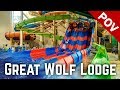 ALL WATER SLIDES at Great Wolf Lodge Garden Grove, California!