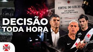 FUNIL APERTA! VASCO PODE VIR MEXIDO AMANHÃ, LEILÃO TEM PASSO DECISIVO E BASTIDORES SEGUEM QUENTES!