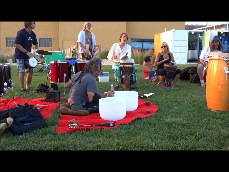 Asbury Park Drum Circle - July 23 - Part 1 - YouTube