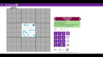 [Fog of War Sudoku Series] #4 "Regional Conflict" by chilly