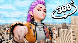KPop Demon Hunters - City in 360° Video | VR / 4K