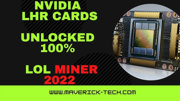 Nivida GPU LHR unlock 100% | lol miner 2022