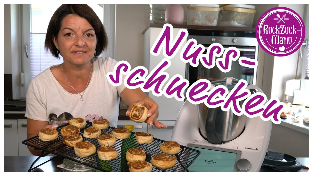 Manu's meeega Nussschnecken - Thermomix® TM5/TM6 - YouTube