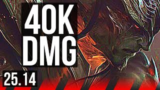 YASUO vs MALPHITE (TOP) | 40k DMG | EUW Master | 25.14