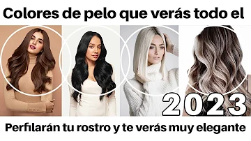 ¿Cuál es el color de pelo más atractivo para 2023?