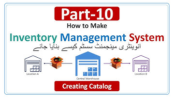 How to Make Inventory Management System Part-10 in Urdu/Hindi | Creating Catalog