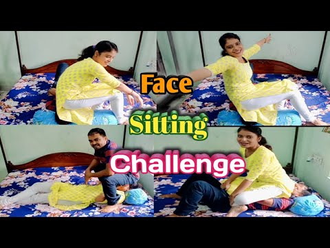 _Face sitting challenge || face sitting || #youtube #trending #viral #funny