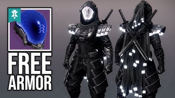 FREE FOR EVERYONE! NEW Samurai Armor! - Destiny 2 Edge of Fate
