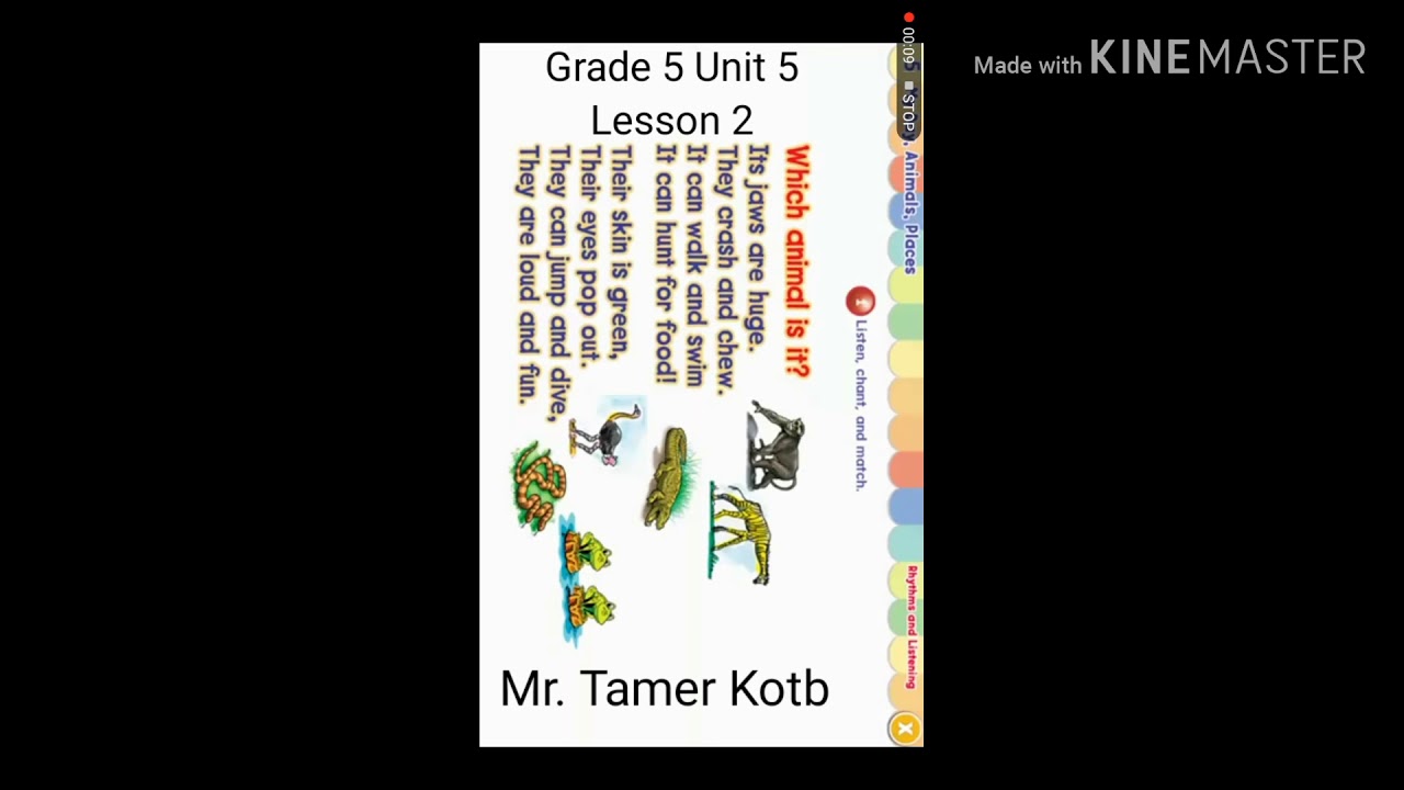 We can 4 unit 5 lesson 2 part 1 الفصل الدراسي الثاني الوحدة الخامس ...