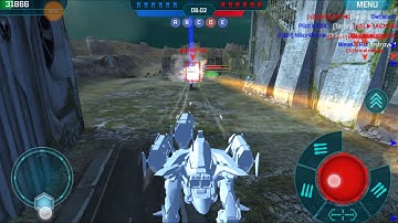 War Robots Test Server 2.6.2 (204) - New Bot Prototype_Dash_MkII