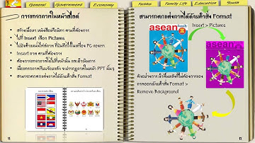 ตัวอย่างความสวยงาม และความรู้สร้าง E-Book จากโปรแกรม MS-Power Point