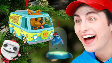 Hanging EVERY Funko Pop Ornament On My Tree!