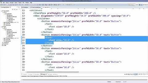 JavaFx Tutorial For Beginners 8   How to build a Calculator in JavaFX Part 1