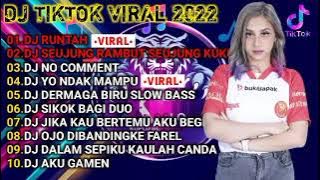 DJ RUNTAH X SEUJUNG RAMBUT SEUJUNG KUKU FULL ALBUM SLOW BASS TERBARU 2022