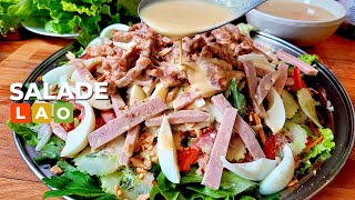 แจกสูตรยำสลัดแบบลาว สูตรเด็ดอร่อยมาก - ຍໍາສະຫລັດ - Salade Lao