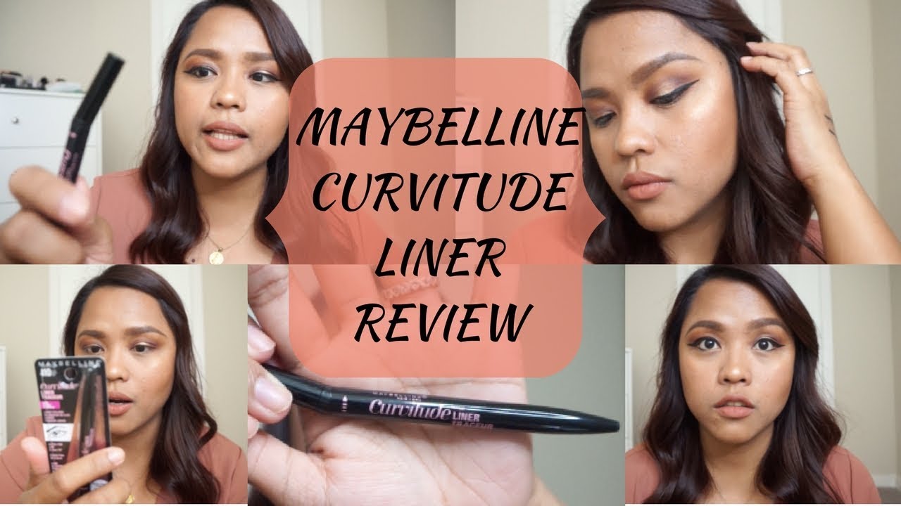 BEST LIQUID EYELINER??? | Maybelline Curvitude Liner Review | DeeFirstImpressions