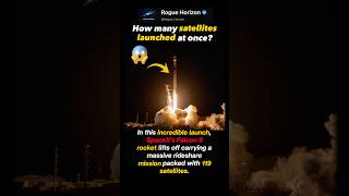Falcon 9 Launches 119 Satellites in One Mission #spaceexploration #space #rocketlaunch #falcon9 #yt