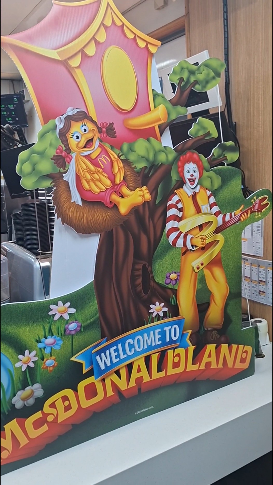 USAマクドナルド BOXサイドパネル USAマクドナルド BOXサイドパネル