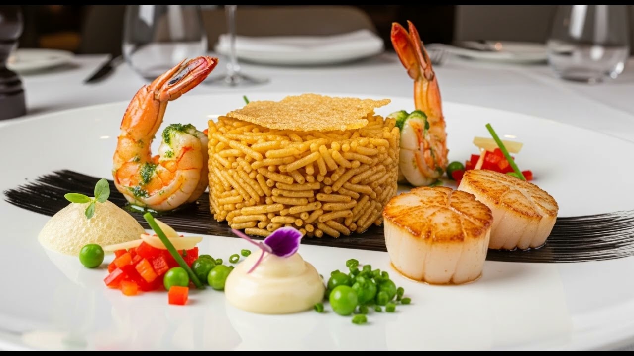 Fideuá Gourmet La Evolución de un Plato Tradicional hacia la Alta Cocina