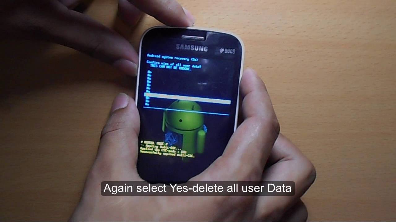 I Have Forget My Phone Password recovery Factory Reset The Android