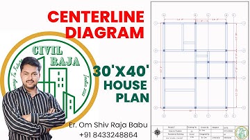 How to Draw Center Line Plan in AutoCAD || Best Method to Make Centerline Diagram in AutoCAD