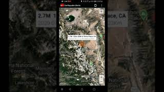2.7 earthquake toms place, california 7-2-20