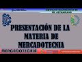 Presentación de Mercadotecnia