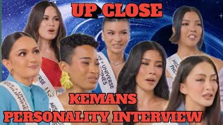 UP CLOSE & PERSONALITY INTERVIEW  MISS UNIVERSE PHILIPPINES  2024