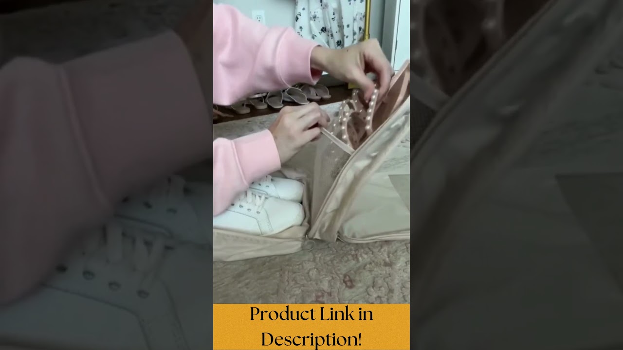 Make Your Travels Easier with Amazon's BEST Shoe Bag! 