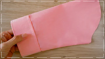 How To Sew Folded Cuff Sleeve Neatly | Sewing Tips And Tricks |Thuy Sewing