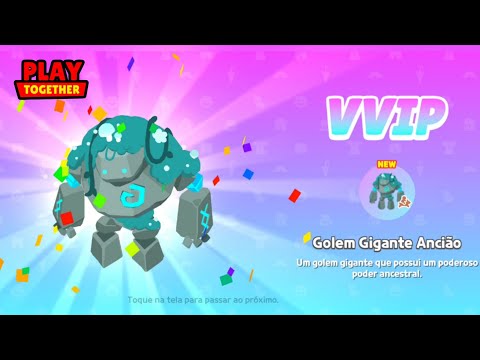 😱Golem Gigante Ancião no play together #playtogethervng