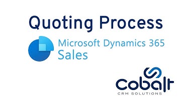 Quoting Process in Dynamics 365 Sales