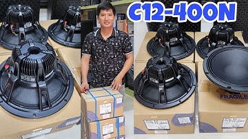 4 Quả Bass Thái 30 Từ Neo PAUDIO C12-400N Về Long An, Mủi Lỏm Tiếng Sáng Chuyên Lắp Loa Hỏa Tiển 