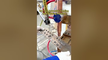nut welding machine，Automatic feeding nuts and automatic spot welding  #nutspotweldingmachine