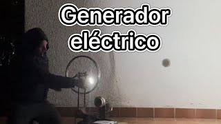 Generador eléctrico ⚡️ casero