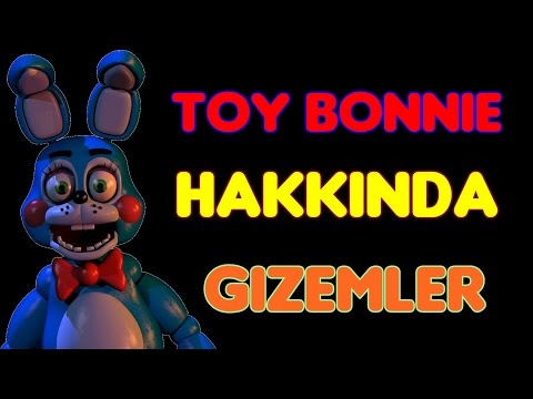 Türkçe - Five Nights at Freddy&rsquo;s 2 - Toy Bonnie Hakkında GİZEMLER - #RubinQuik