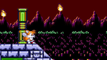 Tails CD #3 Tidal Tempest Zone : sprite animation