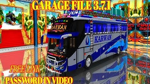 GARAGE FILE 3.7.1 BUS SIMULATOR INDONESIA PASSWORD IN VIDEO { DOWNLOADING LINK IN DESCRIPTION }