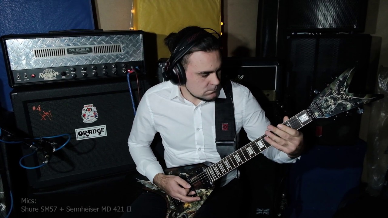 Orange Signature #4 Jim Root PPC212 2x12