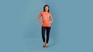 S-2XL ropa de trabajo Causal Top Gildan Heavy Cotton de mujer T-Shirt GD006 18 Colores