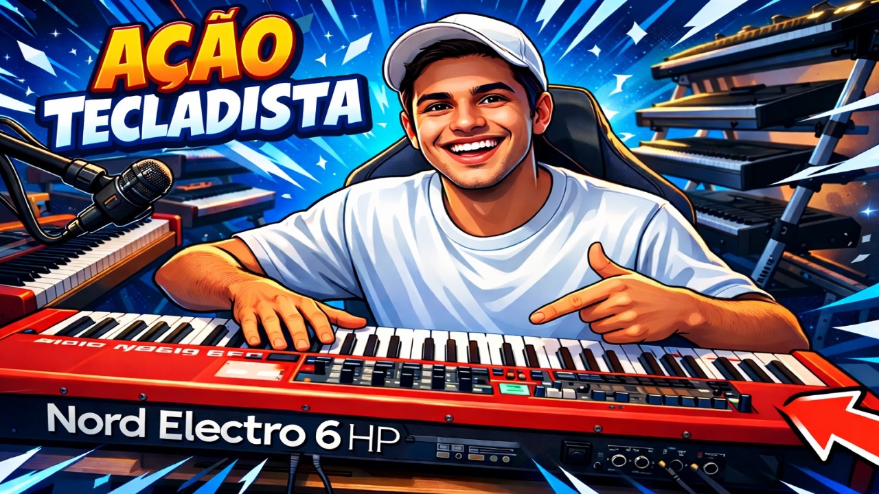 Nord Electro 6 HP Vale a Pena? Testando os Timbres Desse Teclado INCRÍVEL