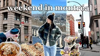 MONTREAL VLOG 2023! weekend vlog: old montreal, mont royal park, verdun montreal, restaurants \& more