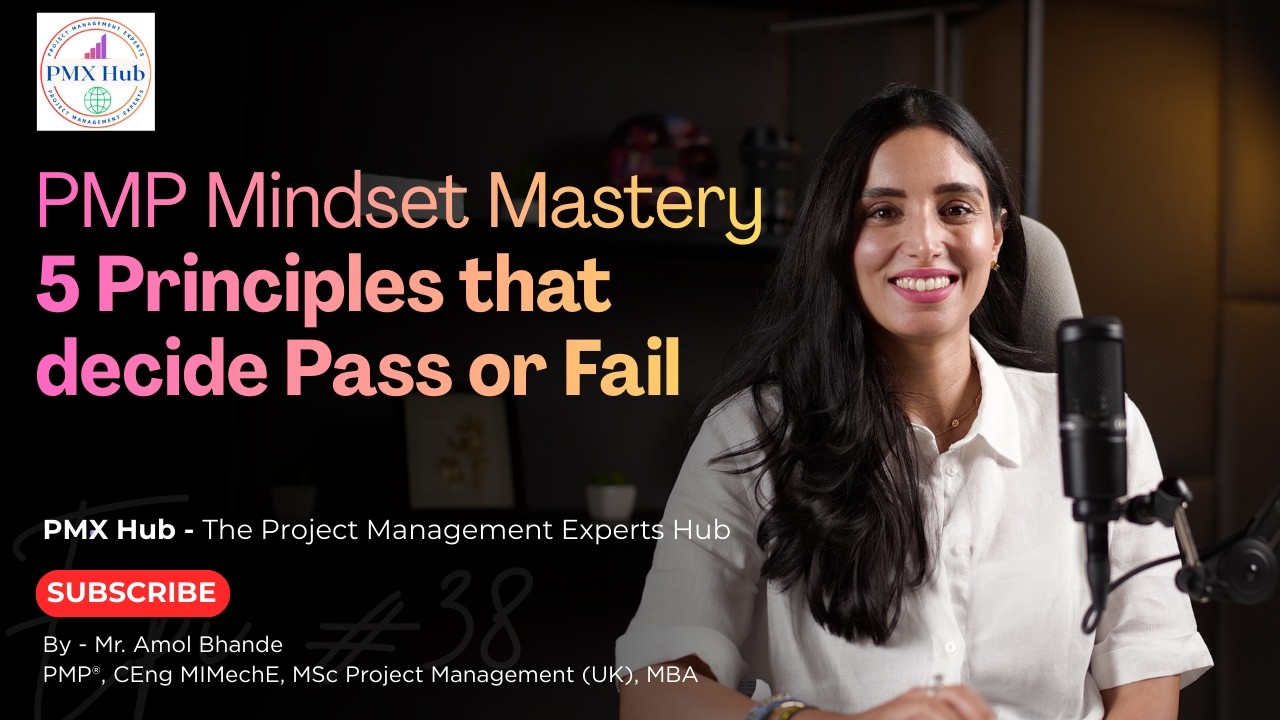 PMP Mindset Mastery 5 Principles that decide Pass or Fail - YouTube