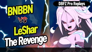 【DBFZ】 BNBBN vs LeShar, The revenge!! 【DBFZ Pro Replays】