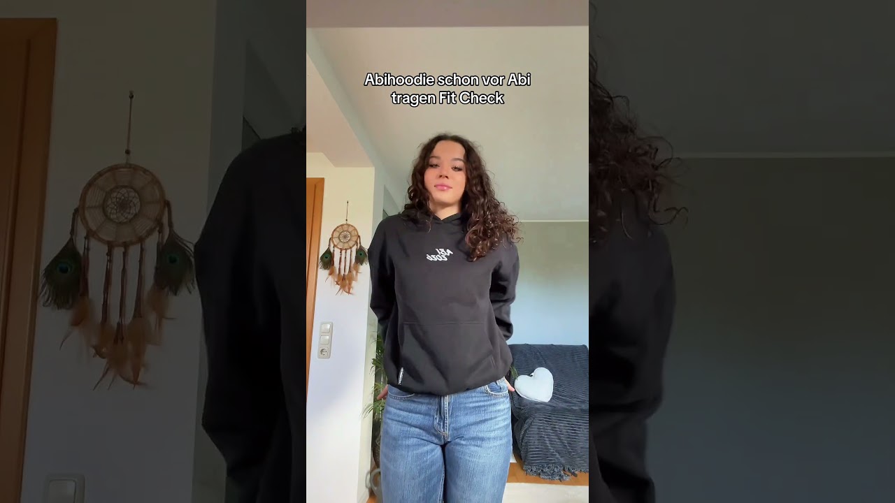 Abihoodie Fit Check für die Schule