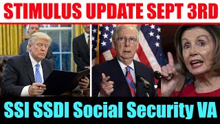 Stimulus Check Update | SSI SSDI Social Security | Second Stimulus Check Update | September 3rd