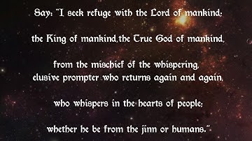 114 Surah An-Naas سورة الناس ("Mankind") By AbdulBasit AbdusSamad - Abul A'la Maududi