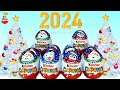 Kinder Surprise 2024! Новогодние Сюрпризы, Классные Игрушки, Surprise unboxing