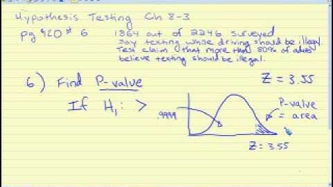 Hypothesis Testing Part 2