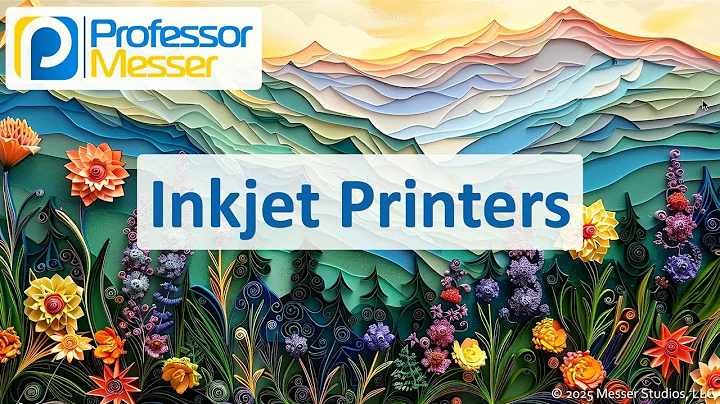 Inkjet Printers - CompTIA A+ 220-1201 - 3.8
